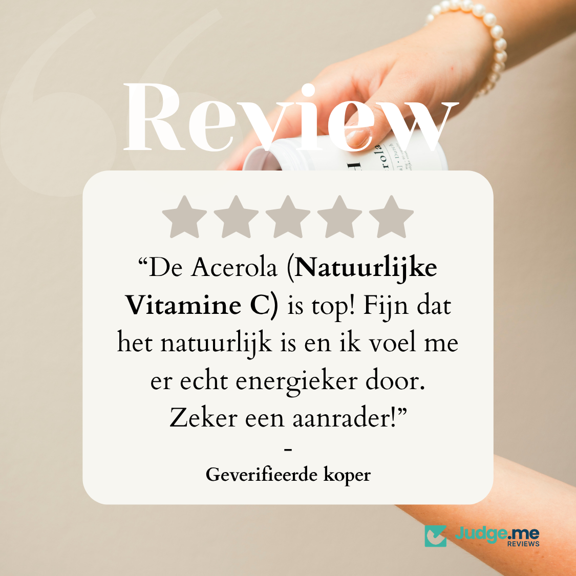 Acerola - Natuurlijke Vitamine C