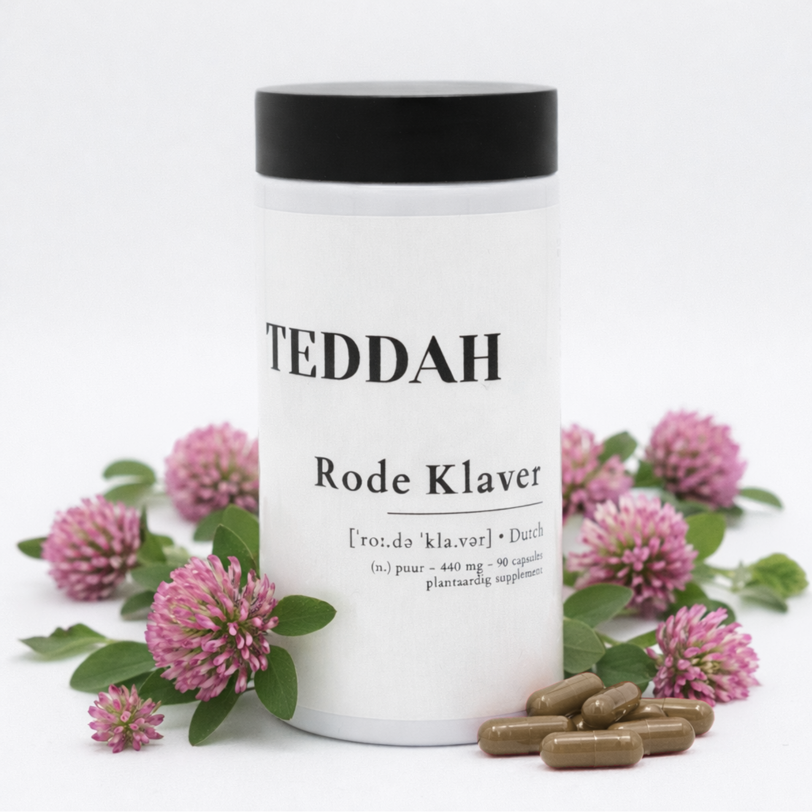 Rode Klaver pure kruiden supplement TEDDAH capsules overgangsklachten