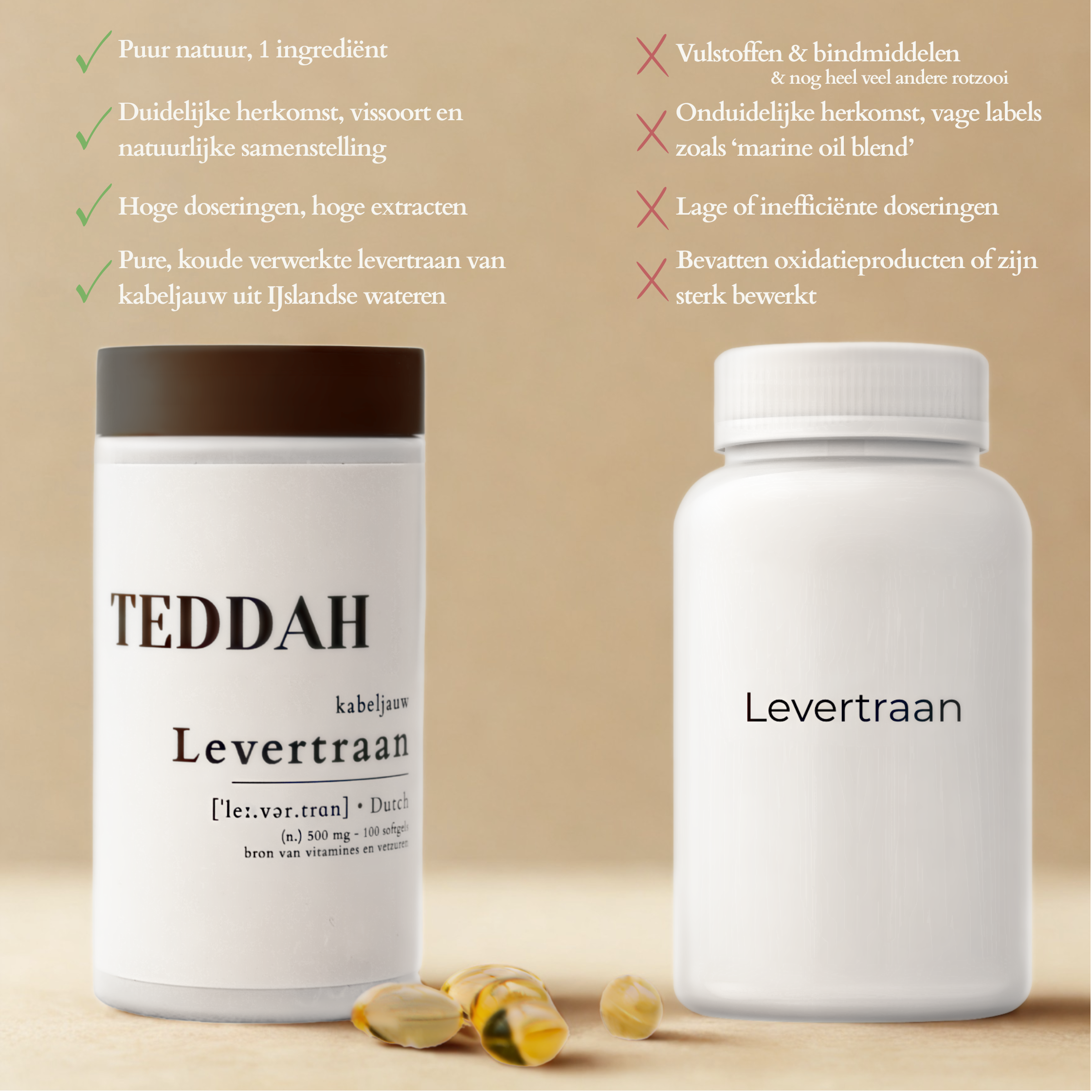 Kabeljauw levertraan