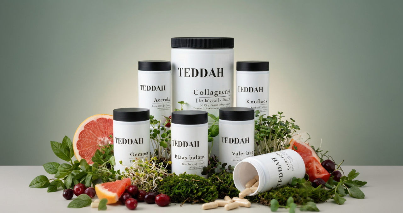 TEDDAH pure supplementen zonder toevoegingen