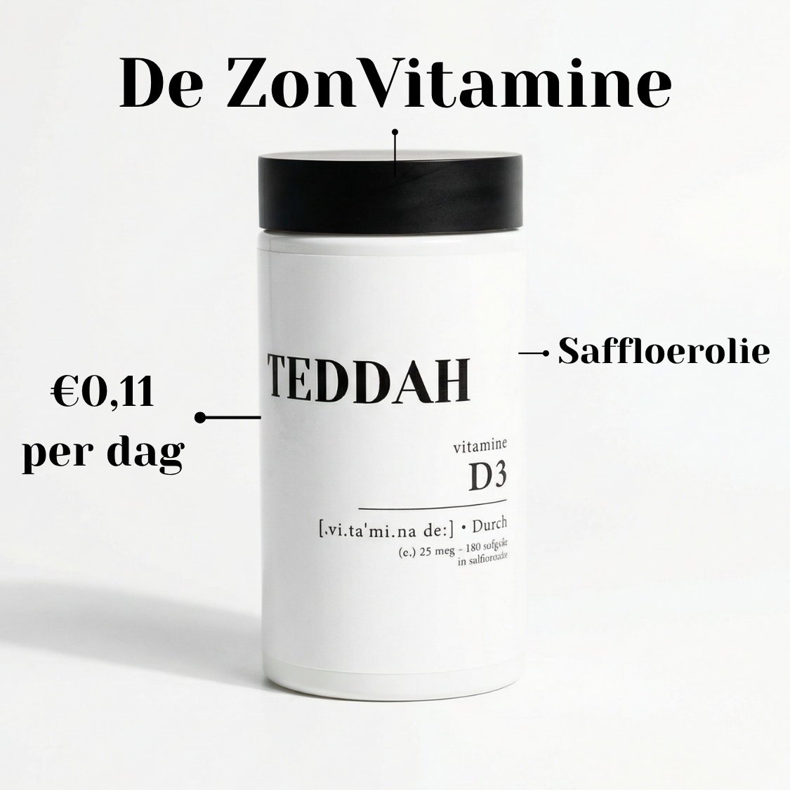 Vitamine D3 IU 1000
