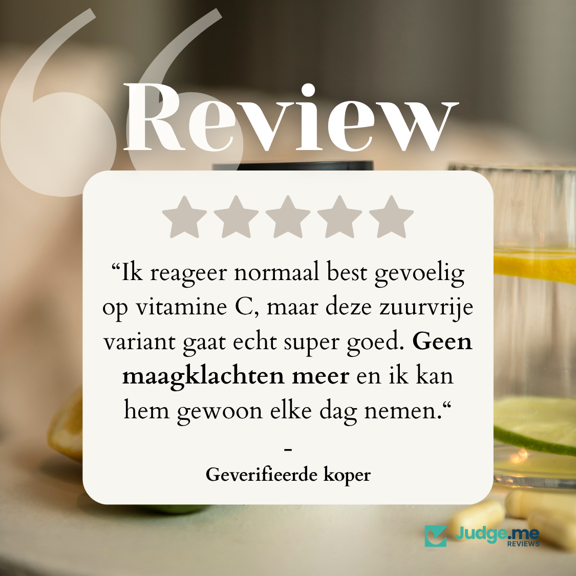 Zuurvrije Vitamine C