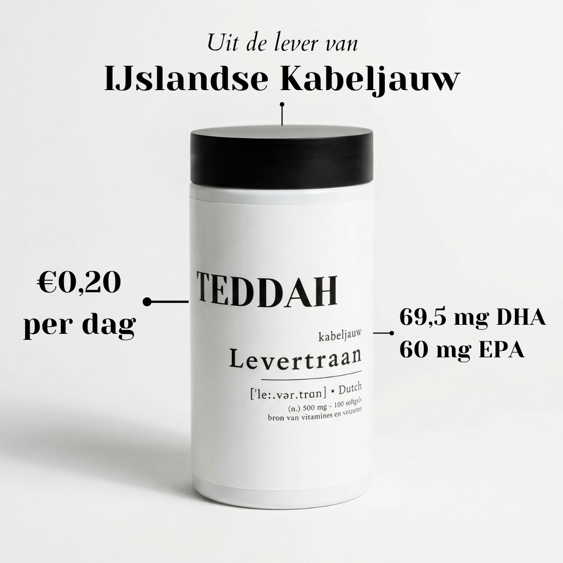 Kabeljauw levertraan