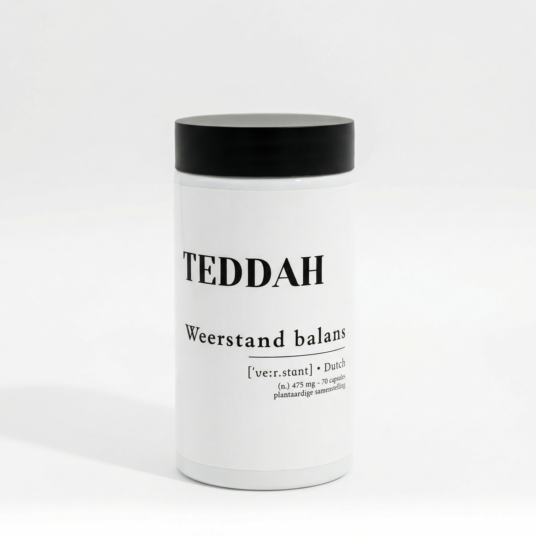 Weerstand balans volledig plantaardige samenstelling vega capsuels