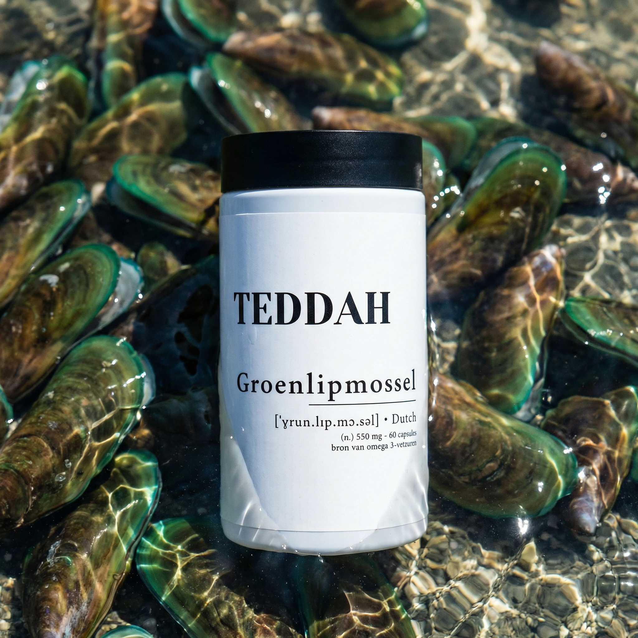 groenlipmossel puur natuur zonder toevoegingen